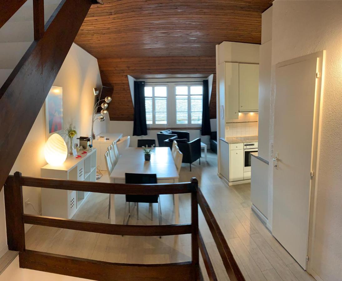 Luxury Duplex Vue Chateau Neuchatel Luaran gambar